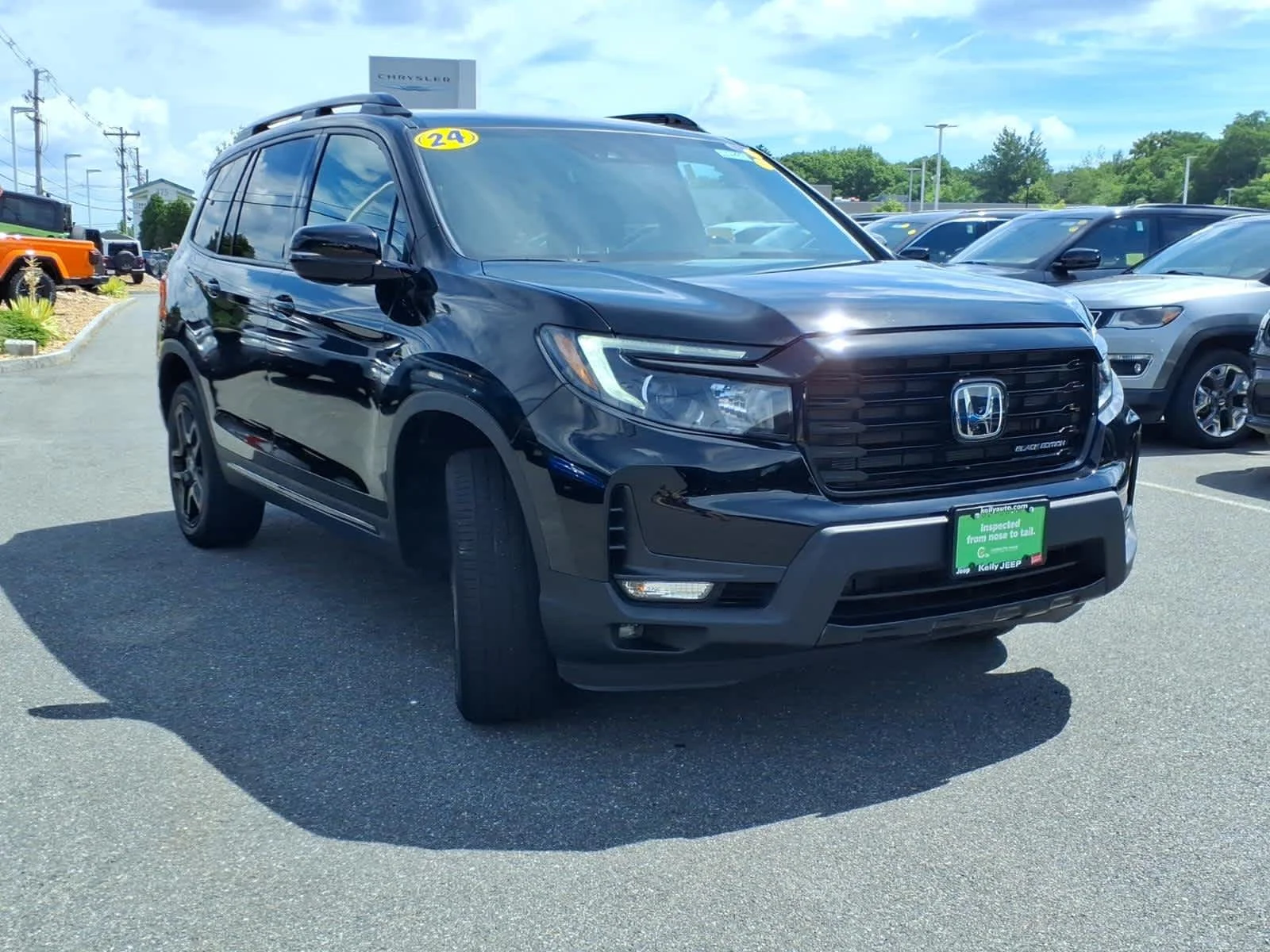 Used 2024 Crystal Black Pearl Honda Black Edition image 5