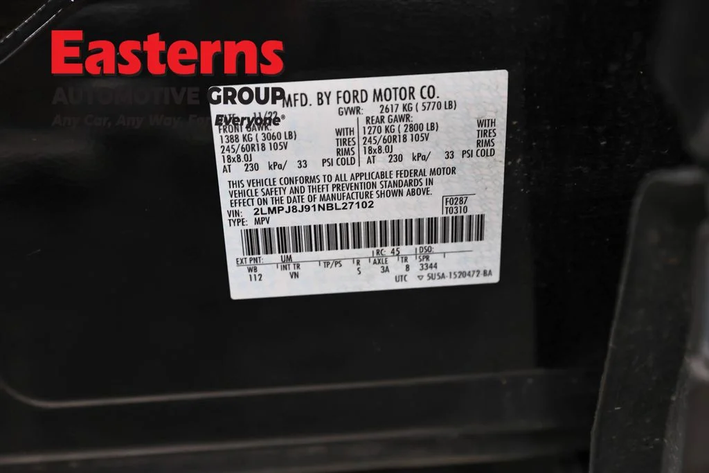 Used 2022 Black Lincoln Standard image 35
