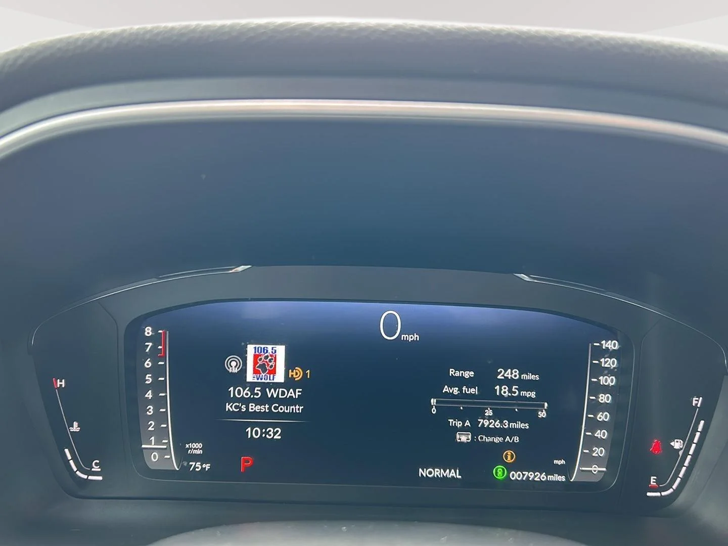 Certified Used 2025 Radiant Red Metallic II Honda Black Edition image 7
