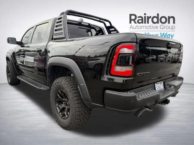 Used 2022 Diamond Black Crystal Pearlcoat Ram TRX image 16