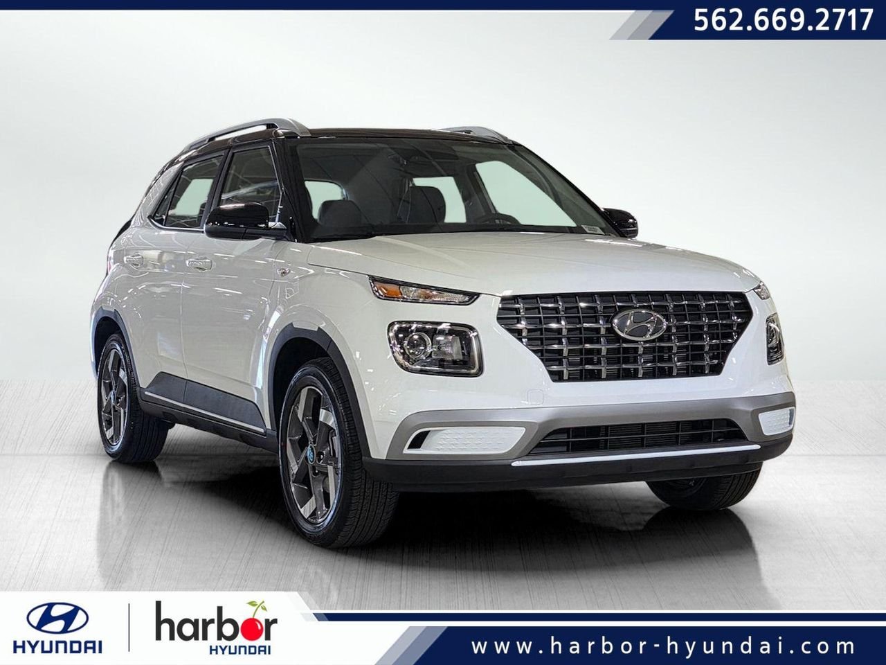 New 2026 Lunar White w/Black Roof Hyundai SEL w/Two-Tone Roof image 1