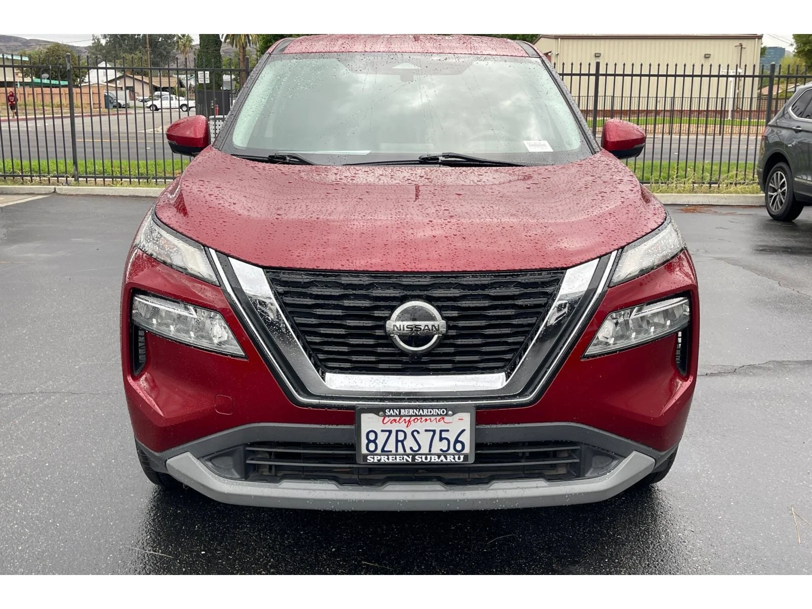 Used 2021 SCARLET EMBER TIN Nissan SV image 9