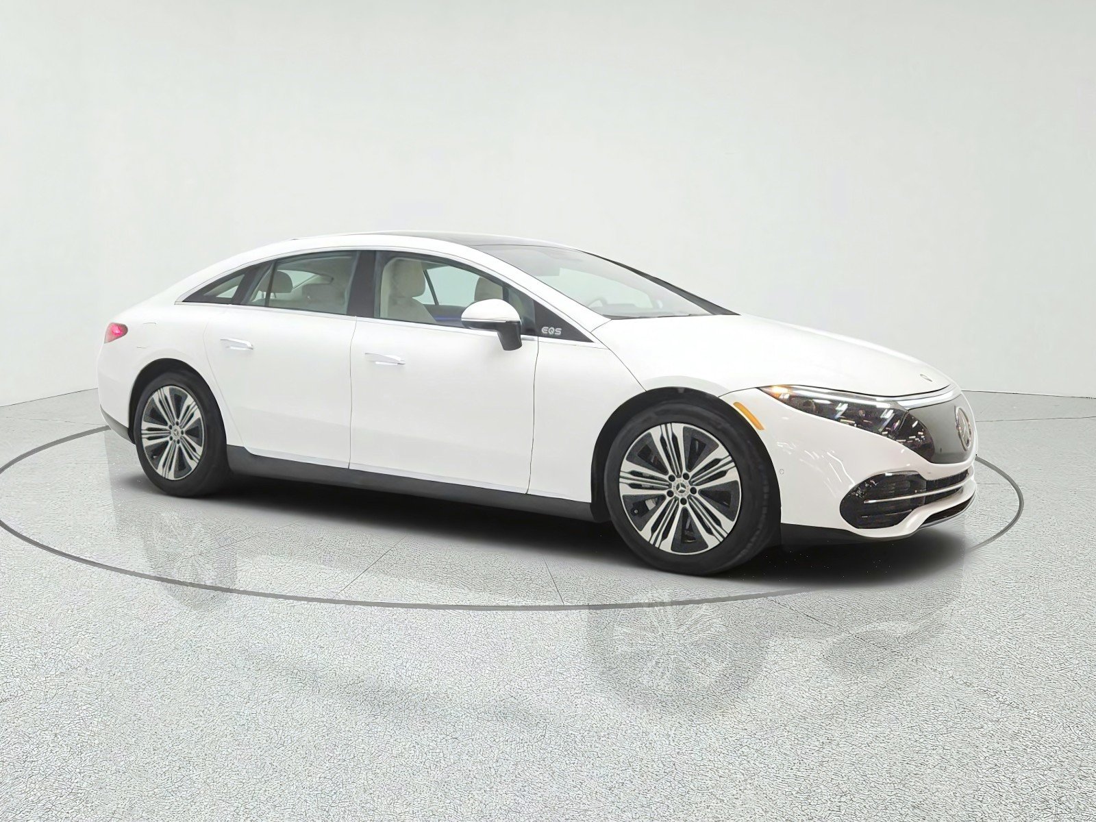 Used 2023 Polar White Mercedes-Benz EQS 450+ Sedan image 3