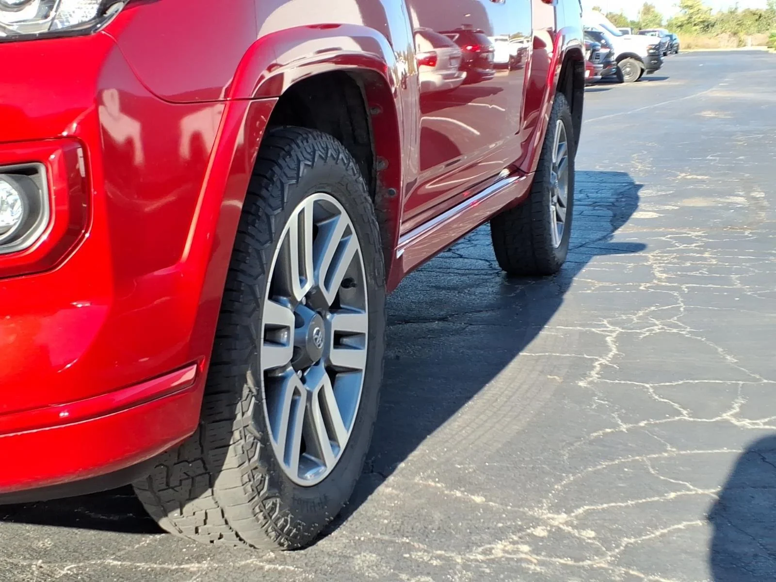 Used 2022 Barcelona Red Metallic Toyota TRD Sport image 34