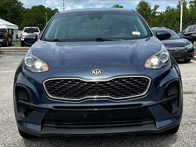 Used 2022 Blue Kia LX image 2