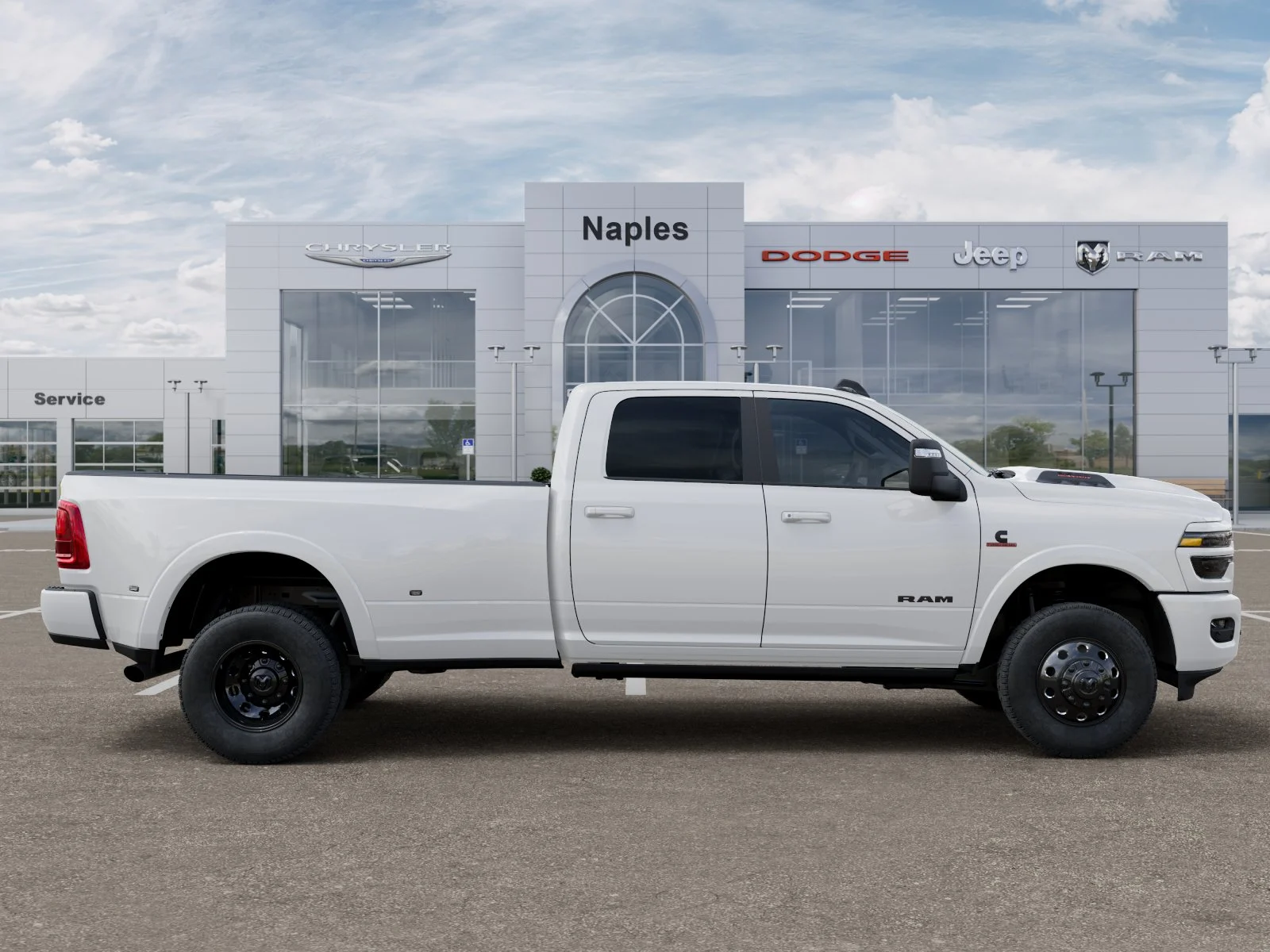 New 2026 Bright White Clearcoat RAM Limited image 47