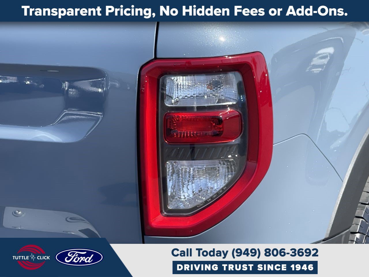 Certified Used 2025 Azure Gray Ford Big Bend image 9