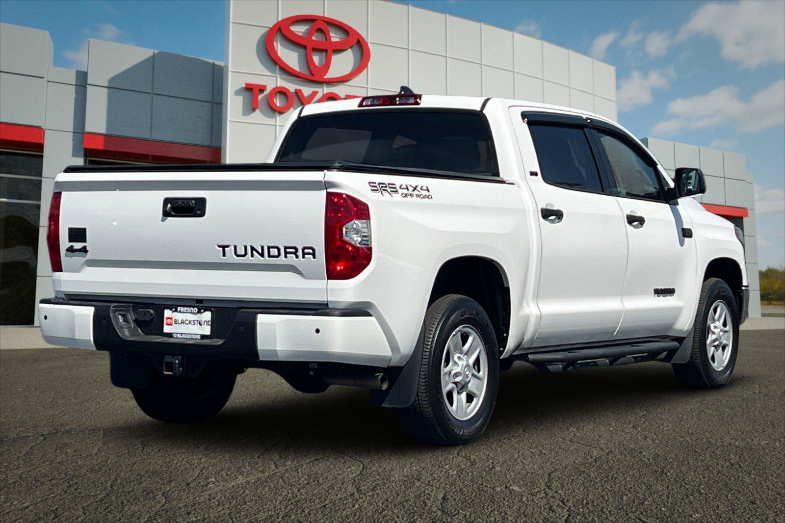Certified Used 2021 Super White Toyota SR5 image 3