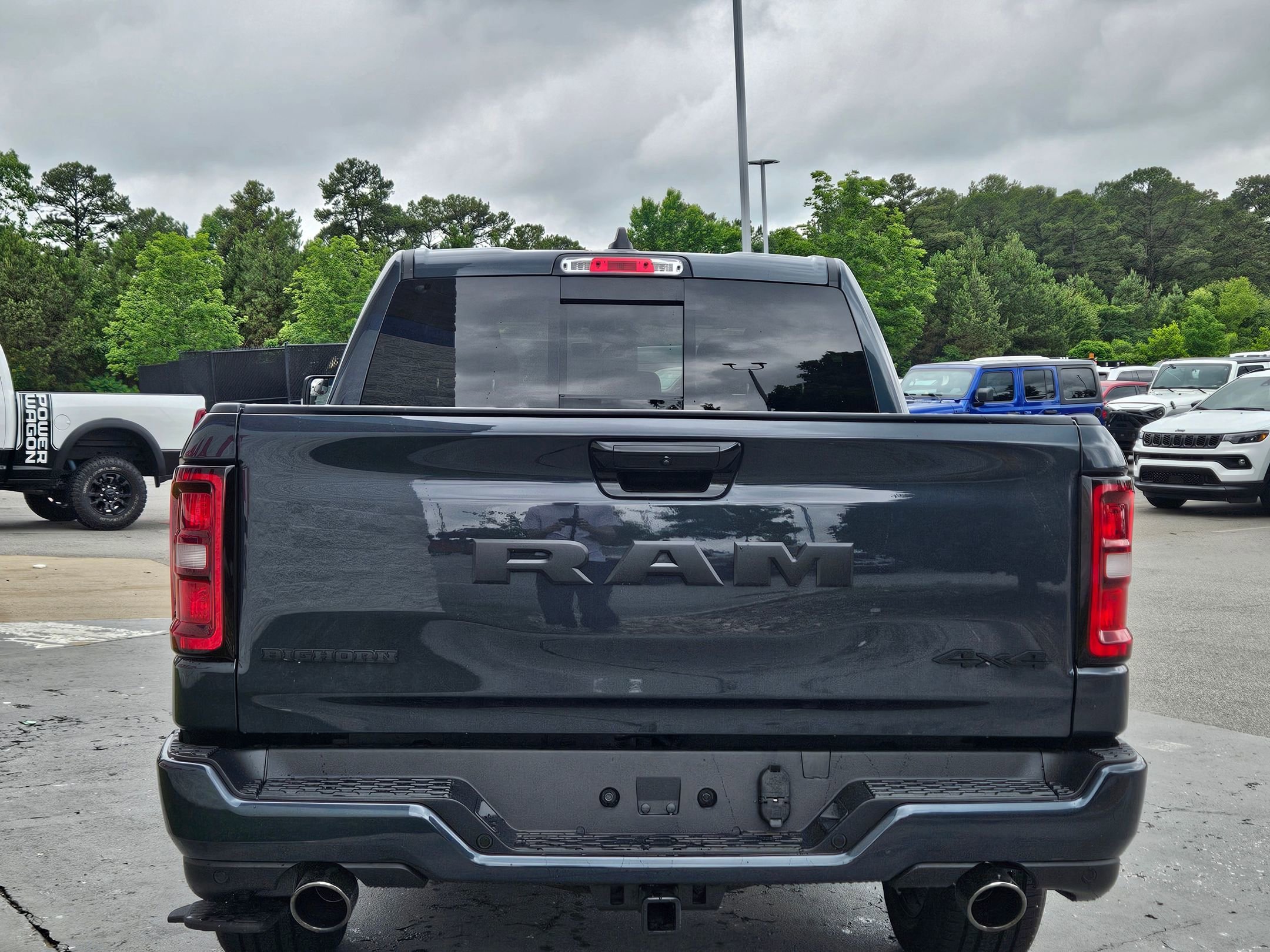 New 2026 Forged Blue Metallic Exterior Paint RAM Big Horn image 6