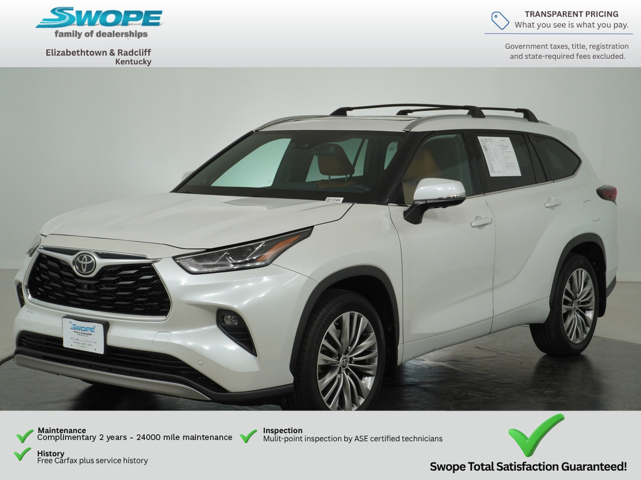 Used 2024 Wind Chill Pearl Toyota Platinum image 7