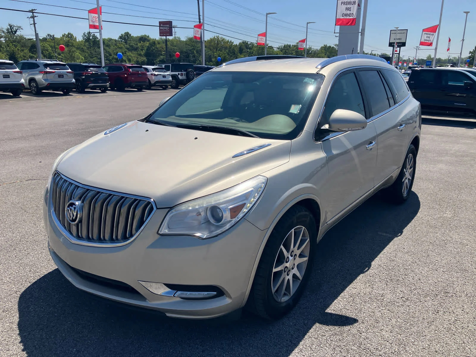 Used 2013 Champagne Silver Metallic Buick Leather image 3