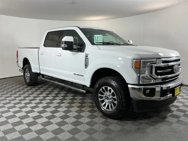 Used 2021 White Ford Lariat image 3