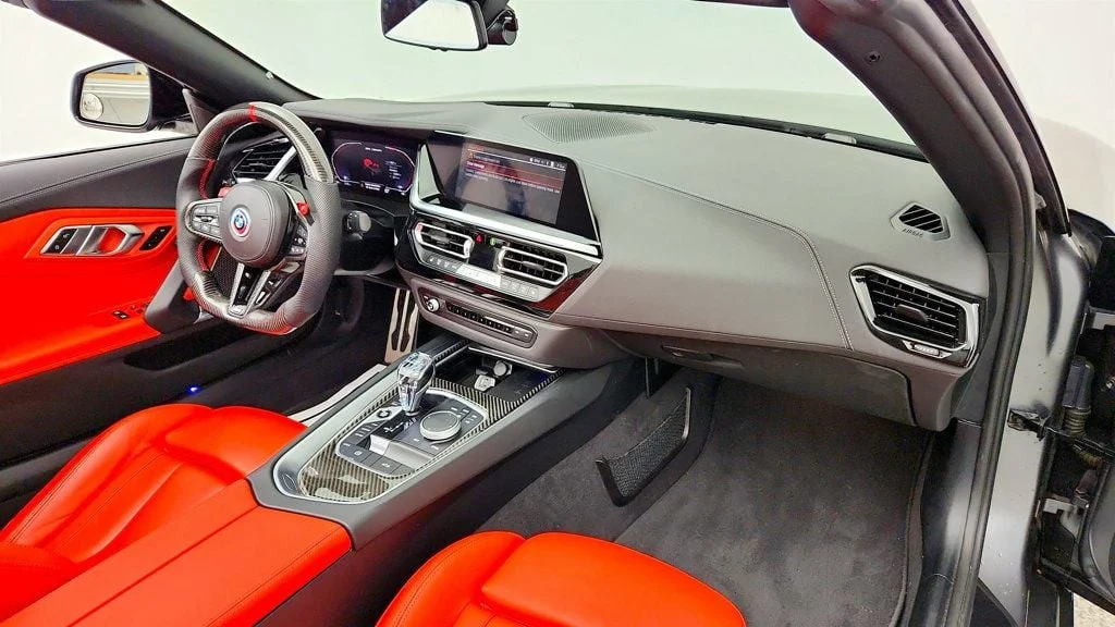 Used 2023 Frozen Grey II Metallic BMW M40i Roadster w/ Premium Pkg, Shadowline & Adaptive M Suspension image 25