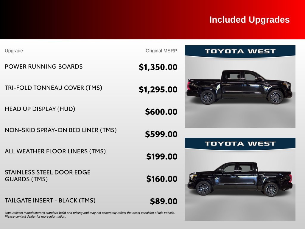 Certified Used 2025 Black Toyota Platinum image 37