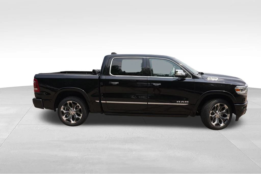 Used 2019 Diamond Black Crystal Pearlcoat Ram Limited image 3