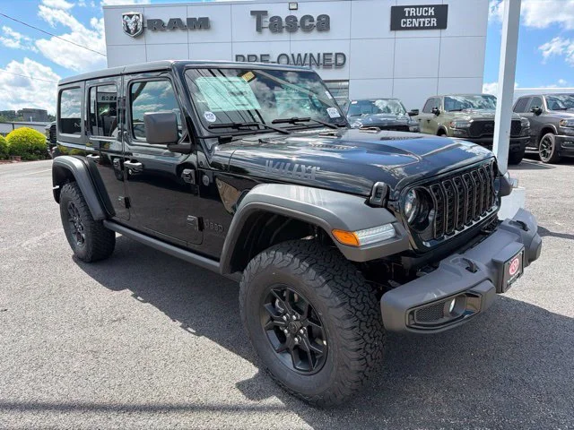 New 2026 Black Jeep Willys image 1