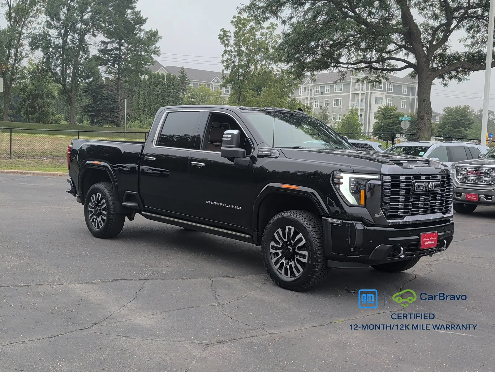 Certified 2024 GMC Sierra 3500HD Denali Ultimate with VIN 1GT49YEY9RF468047 for sale in Saint Paul, Minnesota