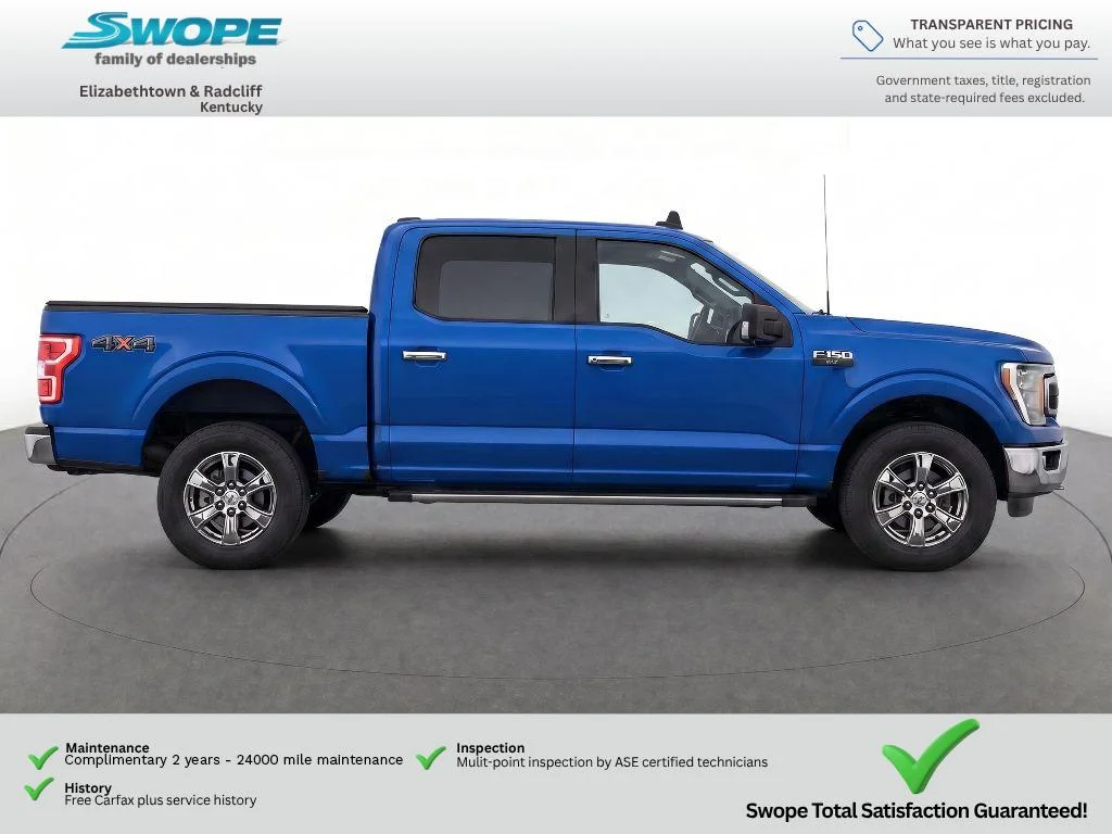 Used 2020 Velocity Blue Ford XLT image 12