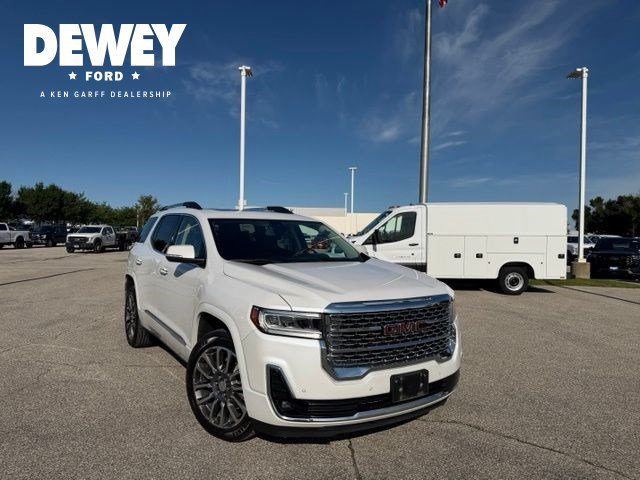 Used 2022 White Frost Tricoat GMC Denali image 2