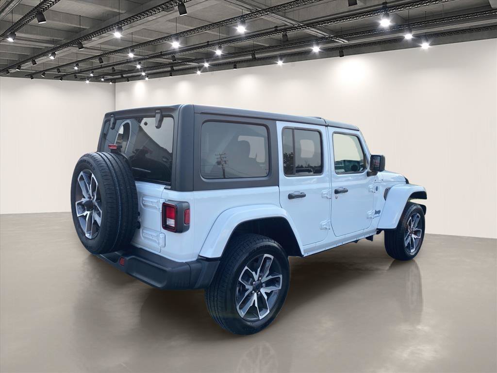 Used 2024 Bright White Clearcoat Jeep Sport S image 7