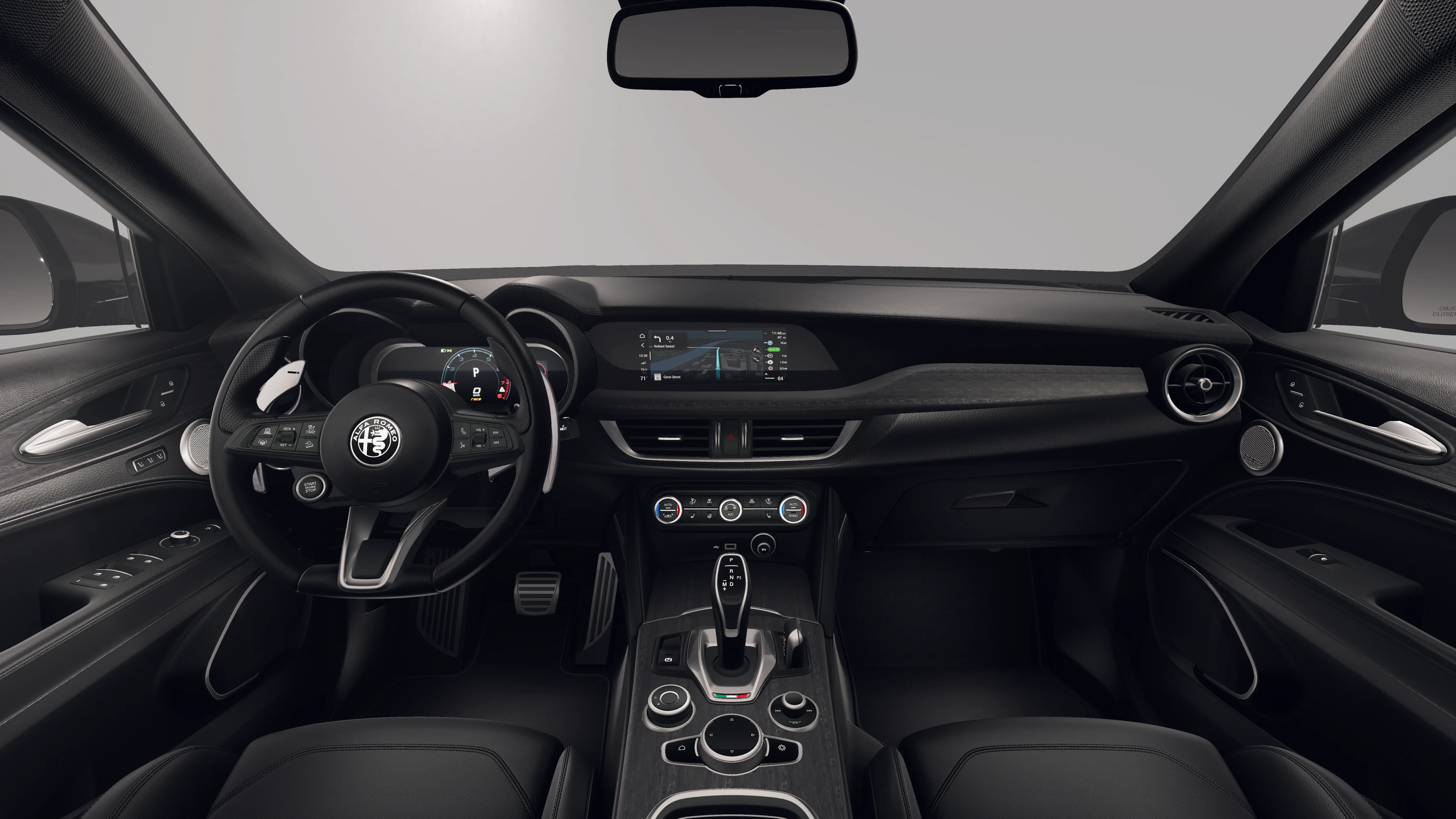 New 2026 Vulcano Black Metallic Exterior Paint Alfa Romeo  image 18