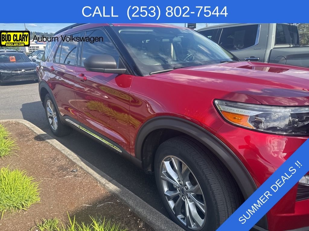 Used 2020 Red Ford XLT image 7