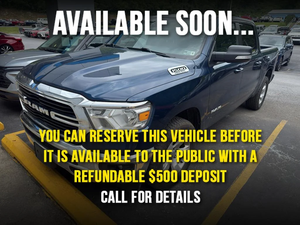 Used 2021 Patriot Blue Pearlcoat Ram Big Horn image 1
