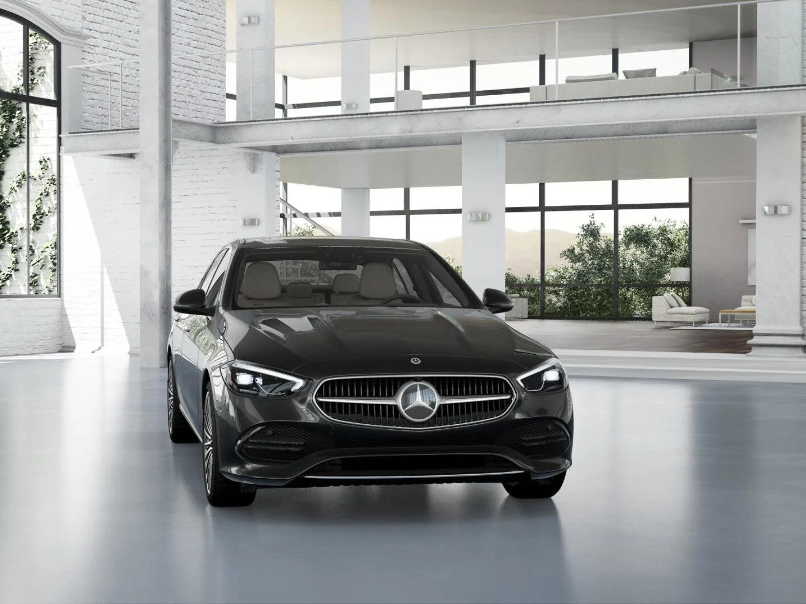 New 2026 Graphite Grey Metallic Mercedes-Benz C 300 image 9