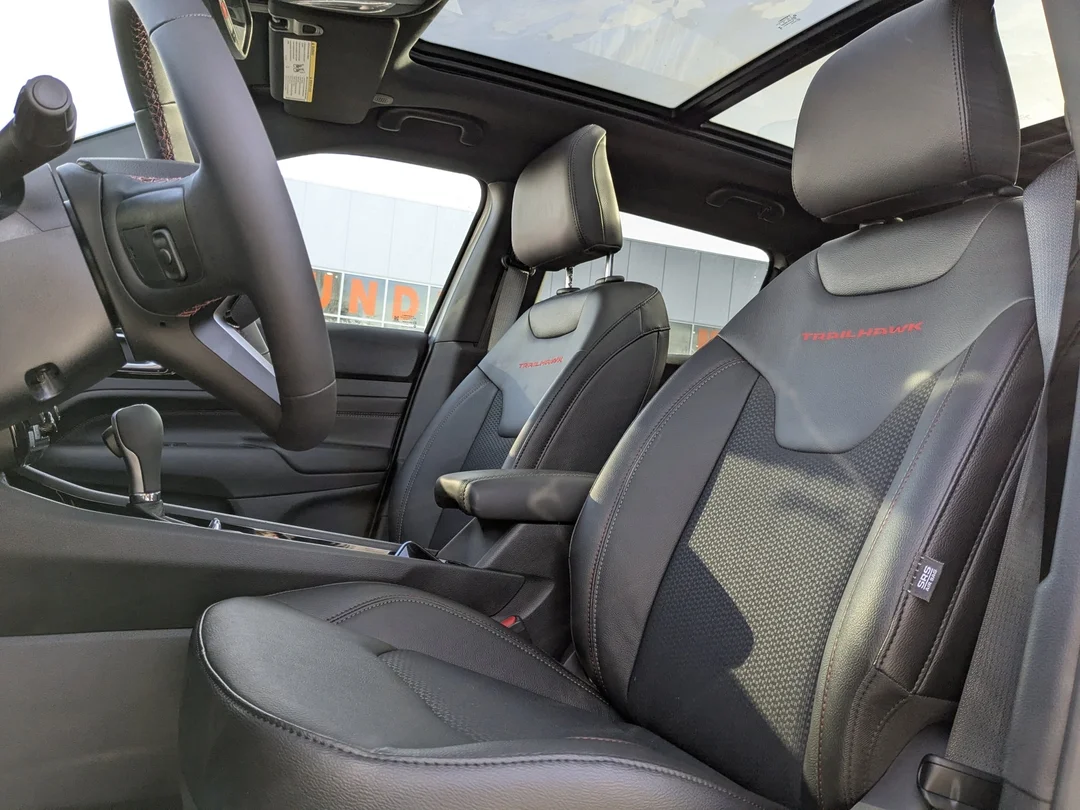 New 2026 Silver Jeep Trailhawk - - 4x4 - Sun Sound & Nav Group - Pano Roof - Alpine Speakers & More! image 14