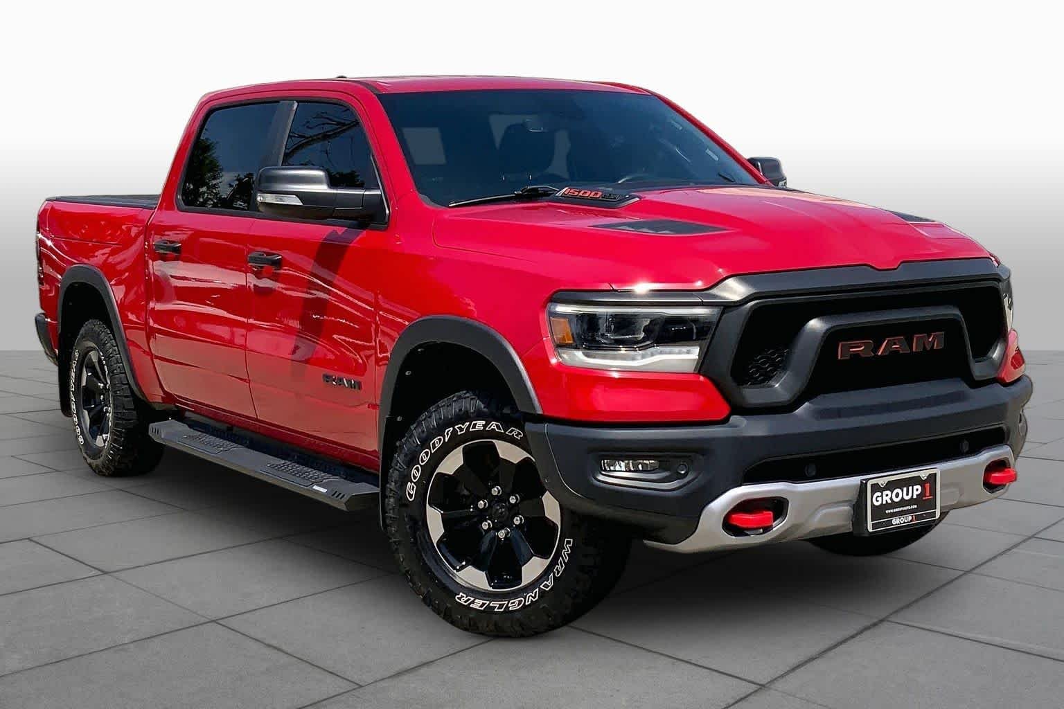 Used 2020 Flame Red Clearcoat Ram Rebel image 3