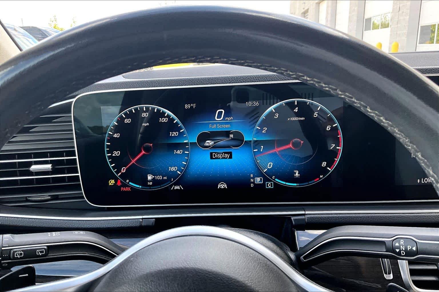 Used 2021 Lunar Blue Metallic Mercedes-Benz GLE 350 image 23