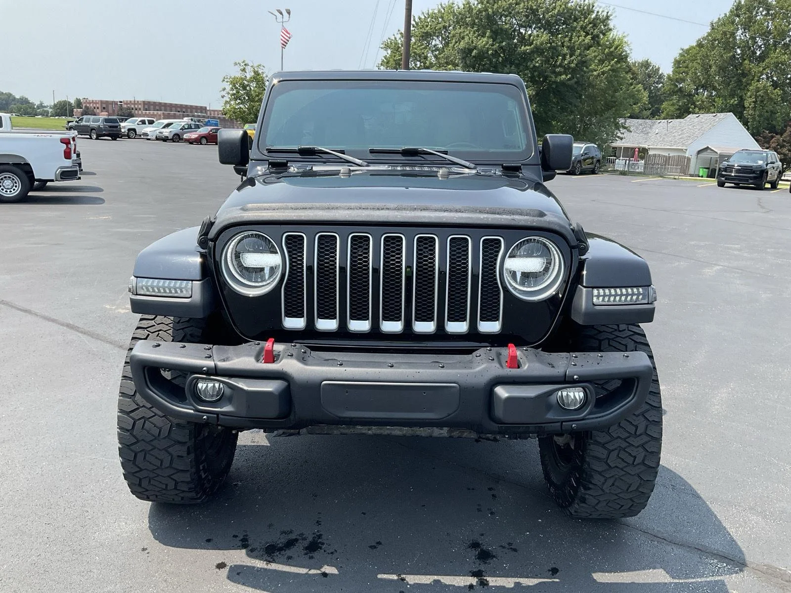 Used 2018 Black Clearcoat Jeep Sahara image 2