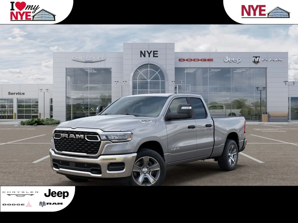 New 2025 Billet Silver Metallic Clear-Coat Exterior Paint RAM Tradesman image 1