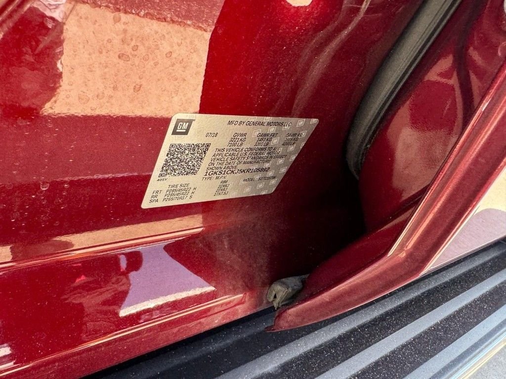 Used 2019 Crimson Red Tintcoat GMC Denali image 30