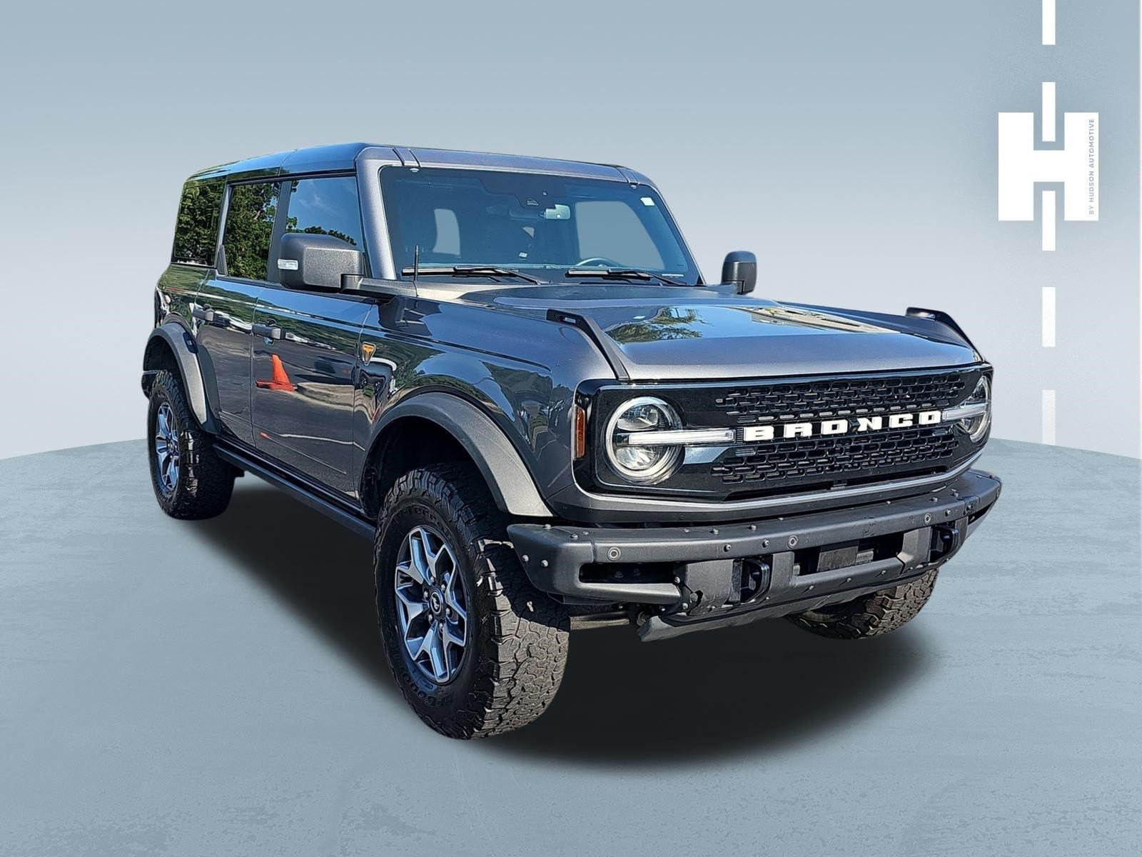 Used 2025 Gray Metallic Ford Badlands image 1