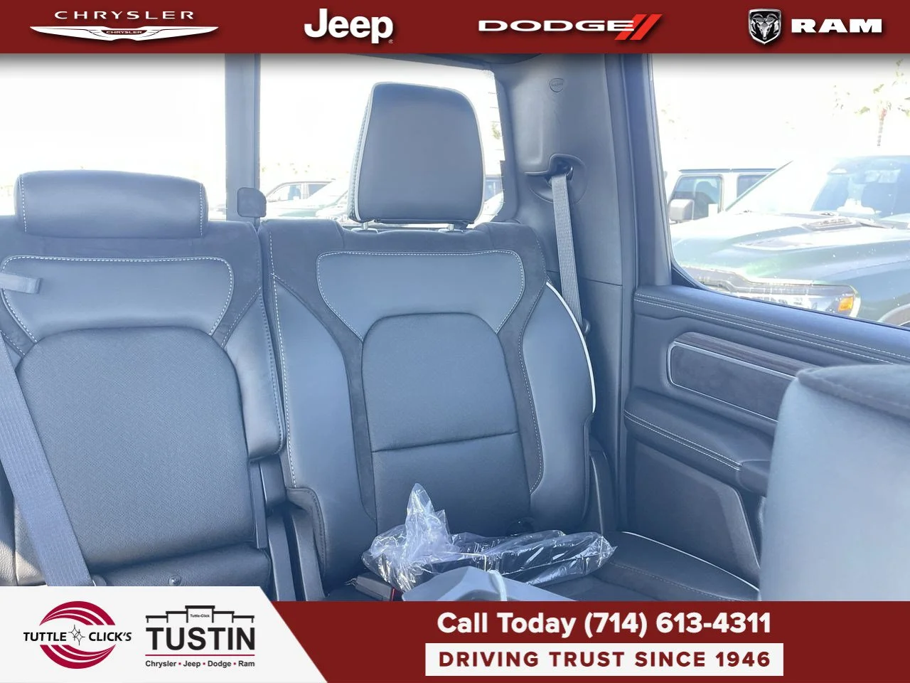 New 2026 Bright White Clear-Coat Exterior Paint RAM Laramie image 6