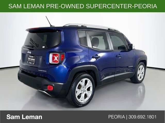 Used 2016 Blue Jeep Limited image 7
