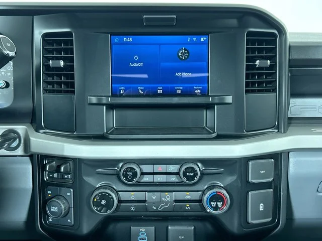 New 2025 OXFORD WHITE Ford XL Crew Cab w/6.75