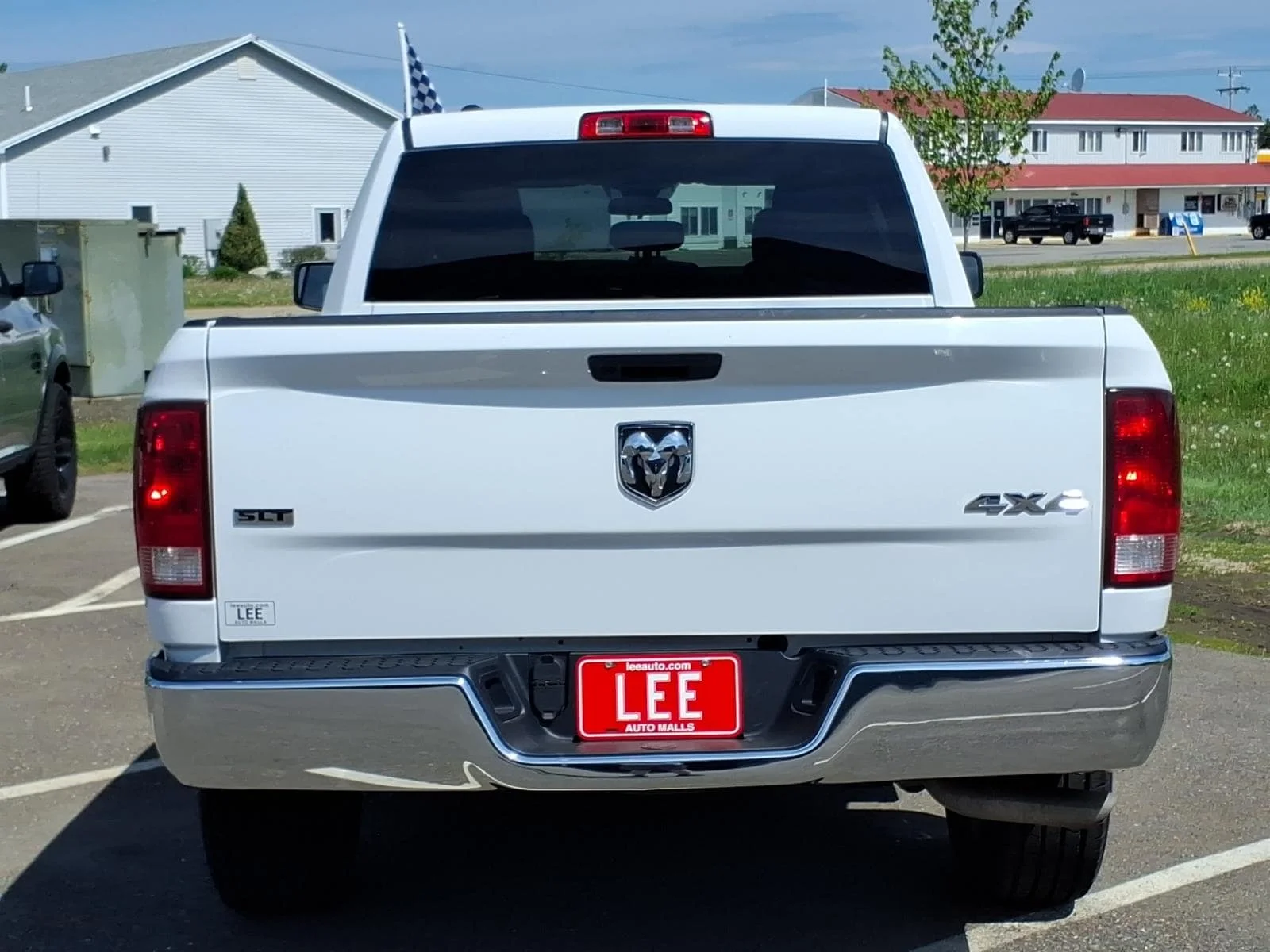 Used 2024 Bright White Clearcoat Ram SLT image 7