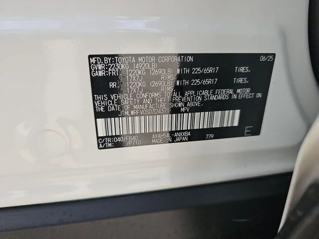Used 2025 White Toyota LE image 32