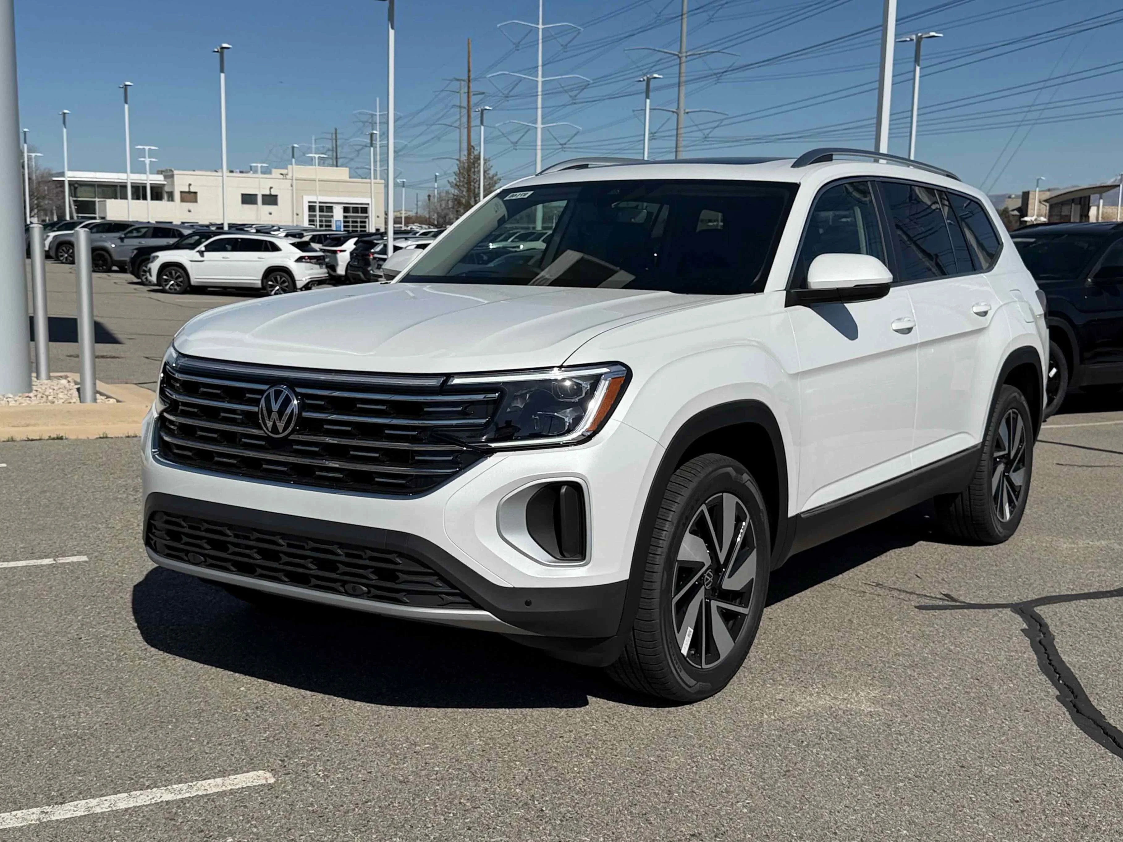 New 2026 Opal White Volkswagen 2.0T SEL image 1
