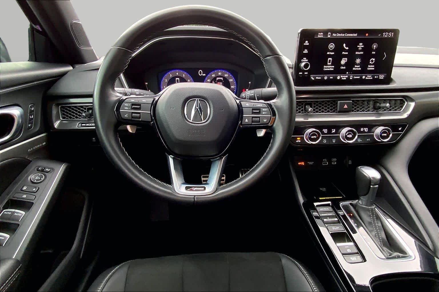 Used 2024 Majestic Black Pearl Acura w/A-Spec Technology Package image 5