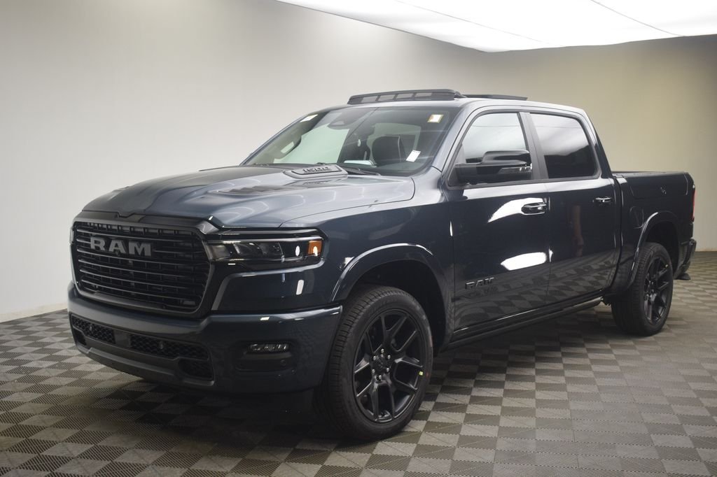 New 2026 Forged Blue Metallic Exterior Paint RAM Laramie image 16