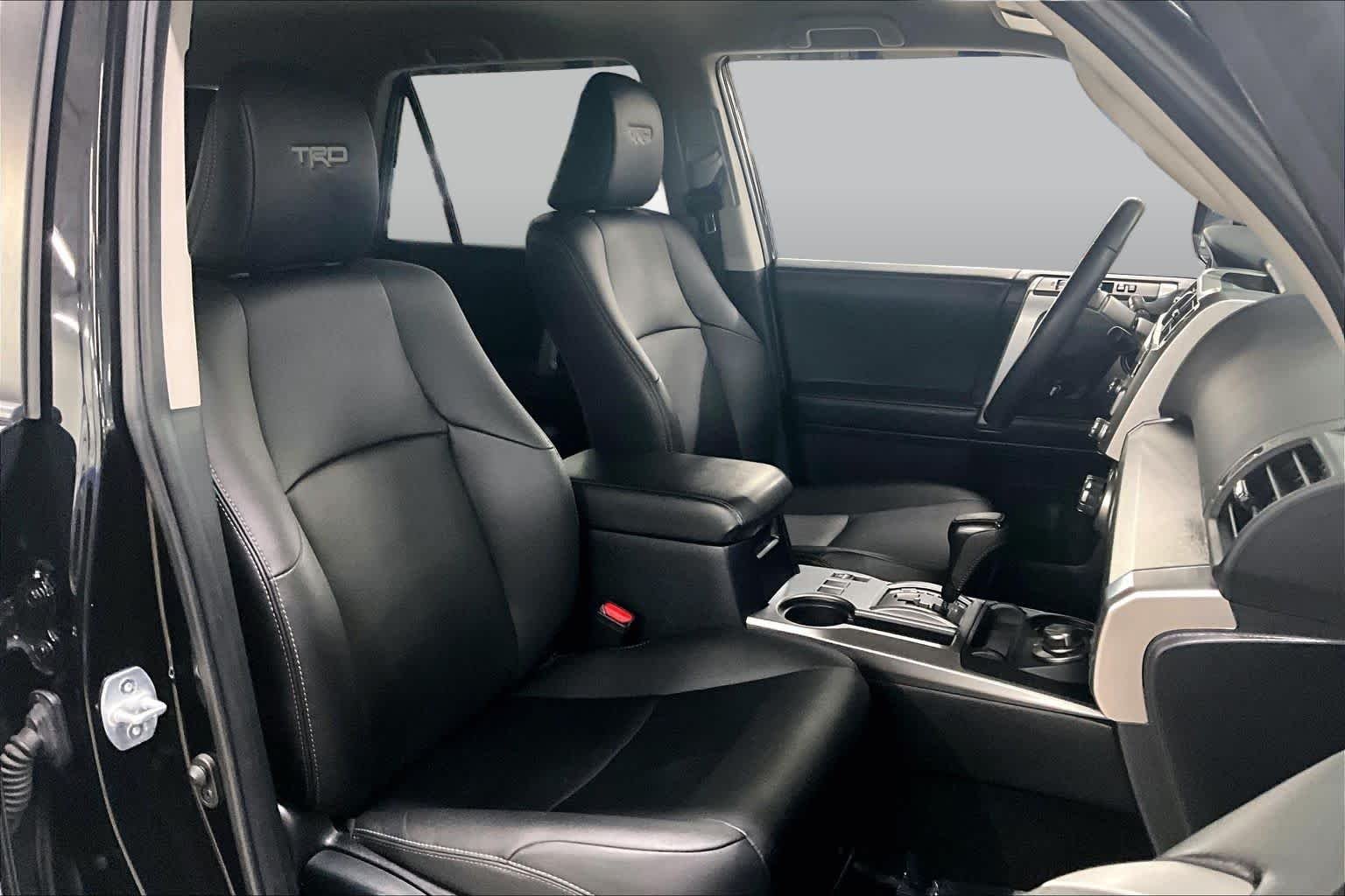 Used 2022 Midnight Black Metallic Toyota TRD Sport image 9