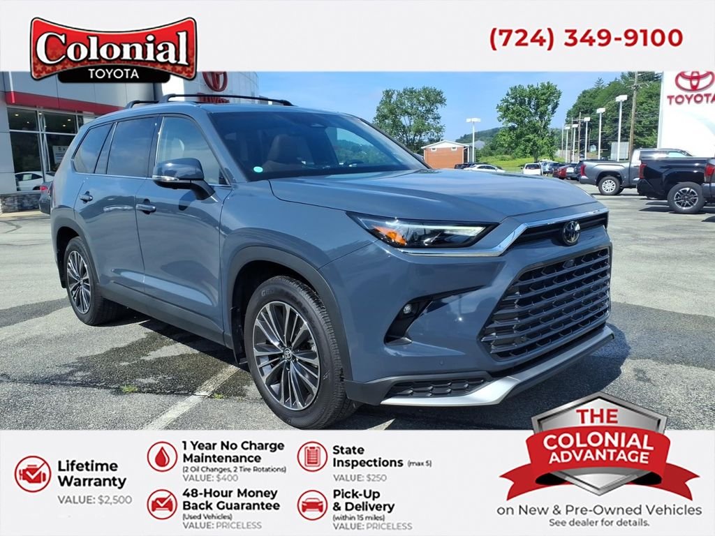Used 2025 Storm Cloud Toyota Hybrid MAX Platinum image 1