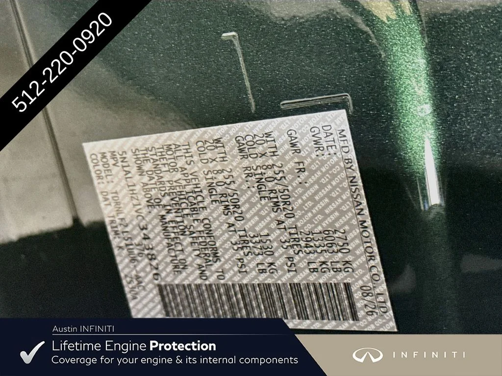 New 2027 Green INFINITI Autograph image 44