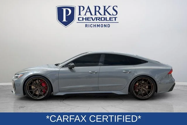 Used 2021 Gray Audi 4.0T image 5