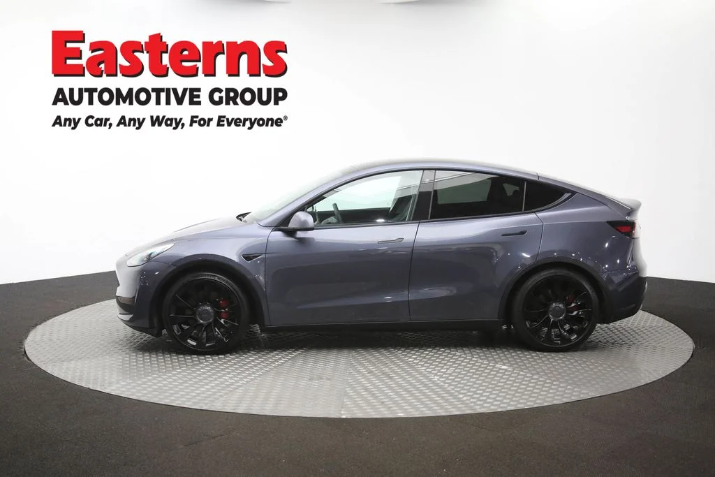 Used 2022 Gray Tesla Performance image 56
