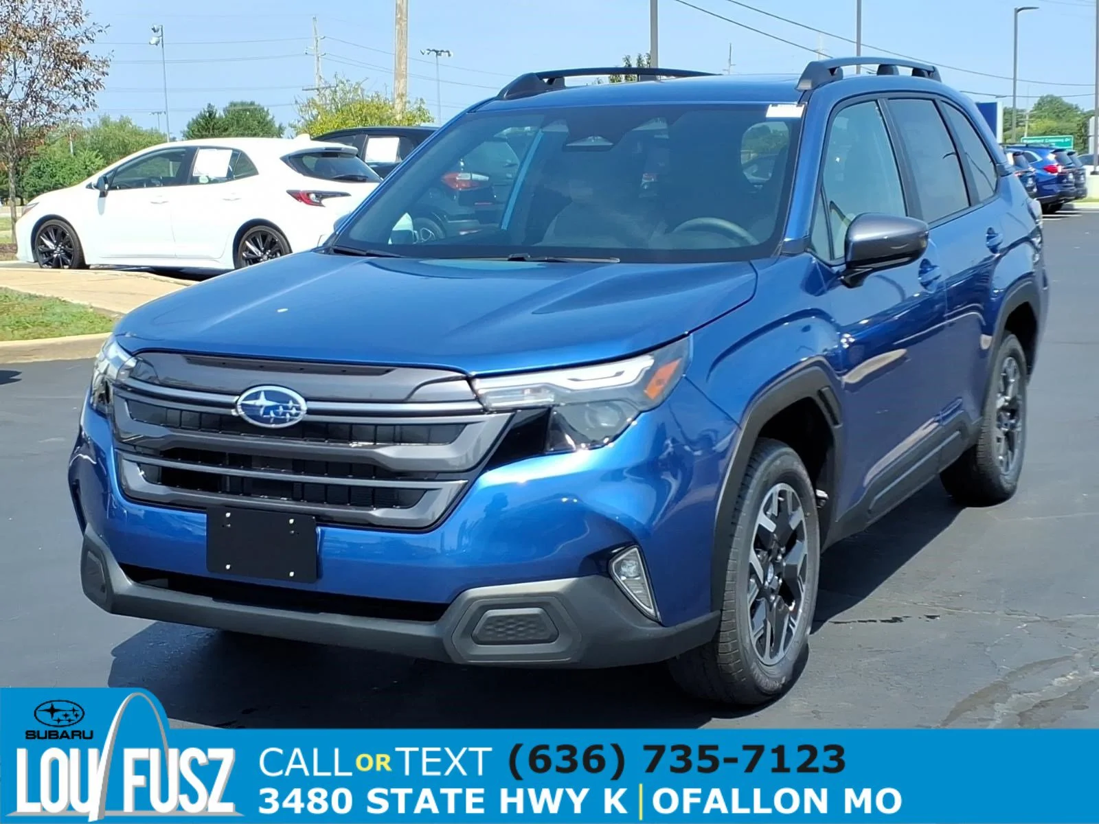 New 2026 Daybreak Blue Pearl Subaru Premium image 2