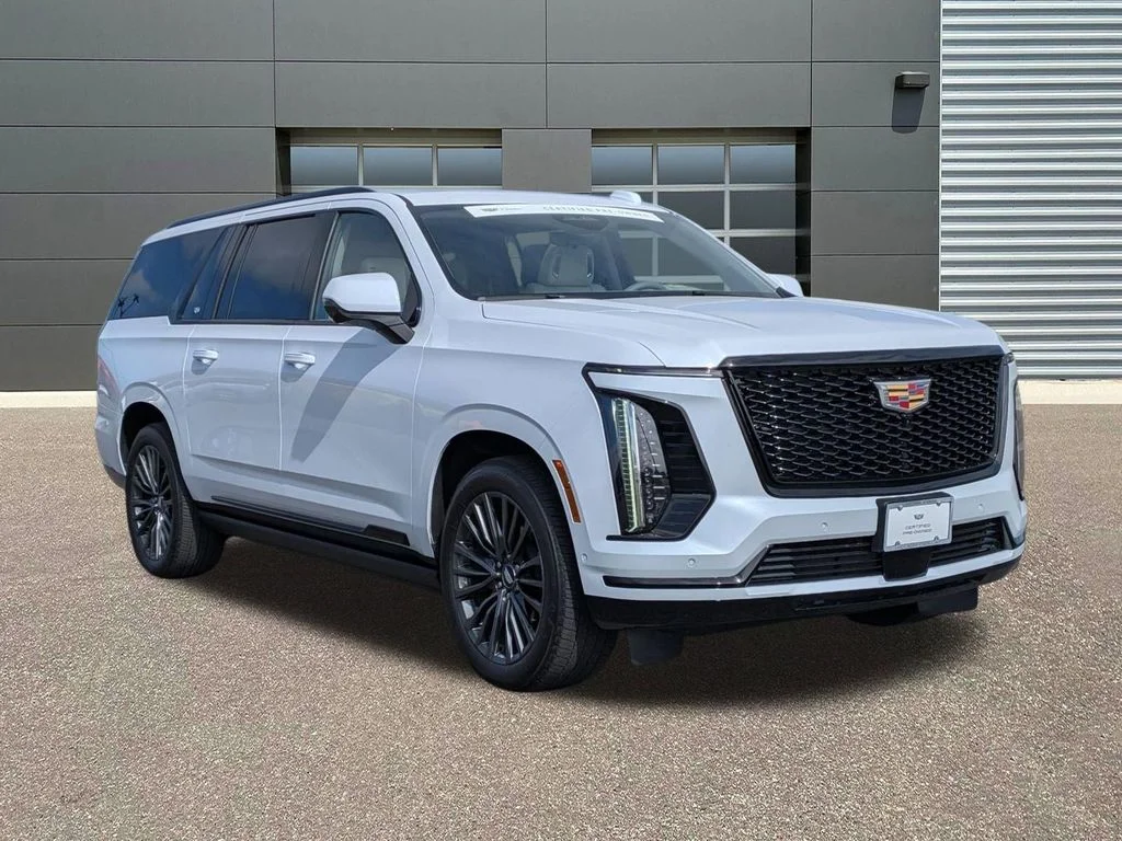 Used 2026 Vibrant White Tricoat Cadillac 4WD Platinum Sport image 3